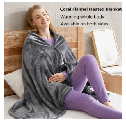 Plaid chauffant USB, chauffe rapide en 3 minutes
