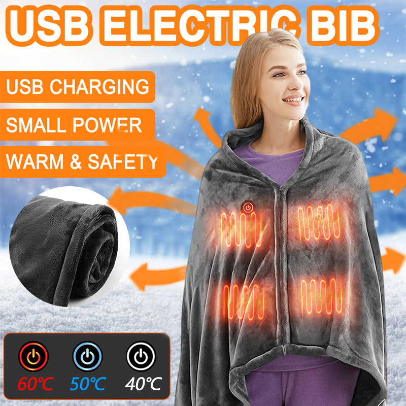 Plaid chauffant USB, alimentation USB et batterie externe